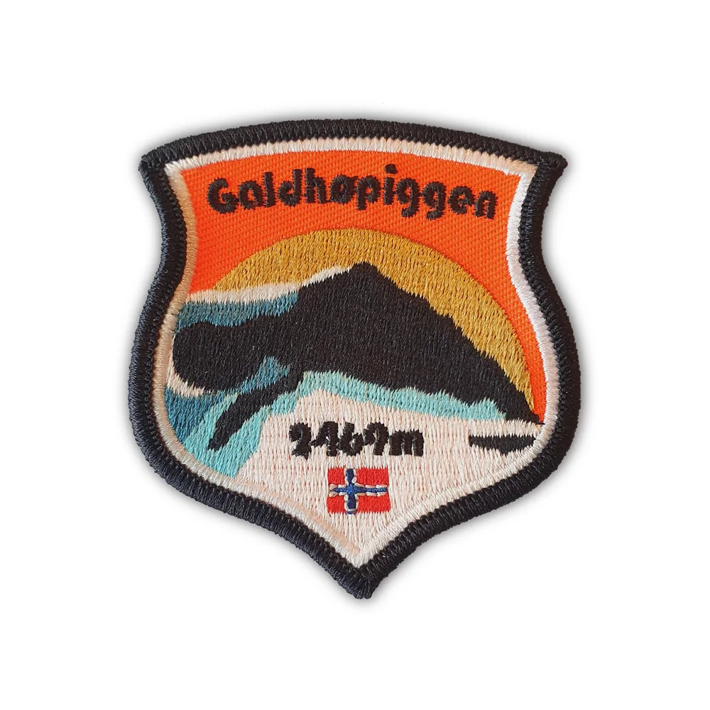 Tygmärke Galdhøpiggen Norge