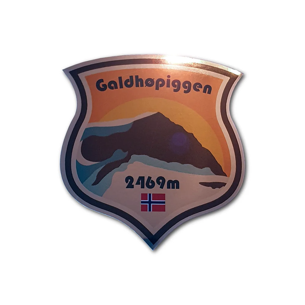 Klistermärke Galdhøpiggen Norge