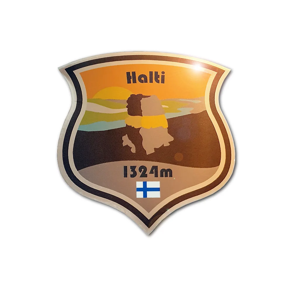 Metallic Sticker Halti - Finland