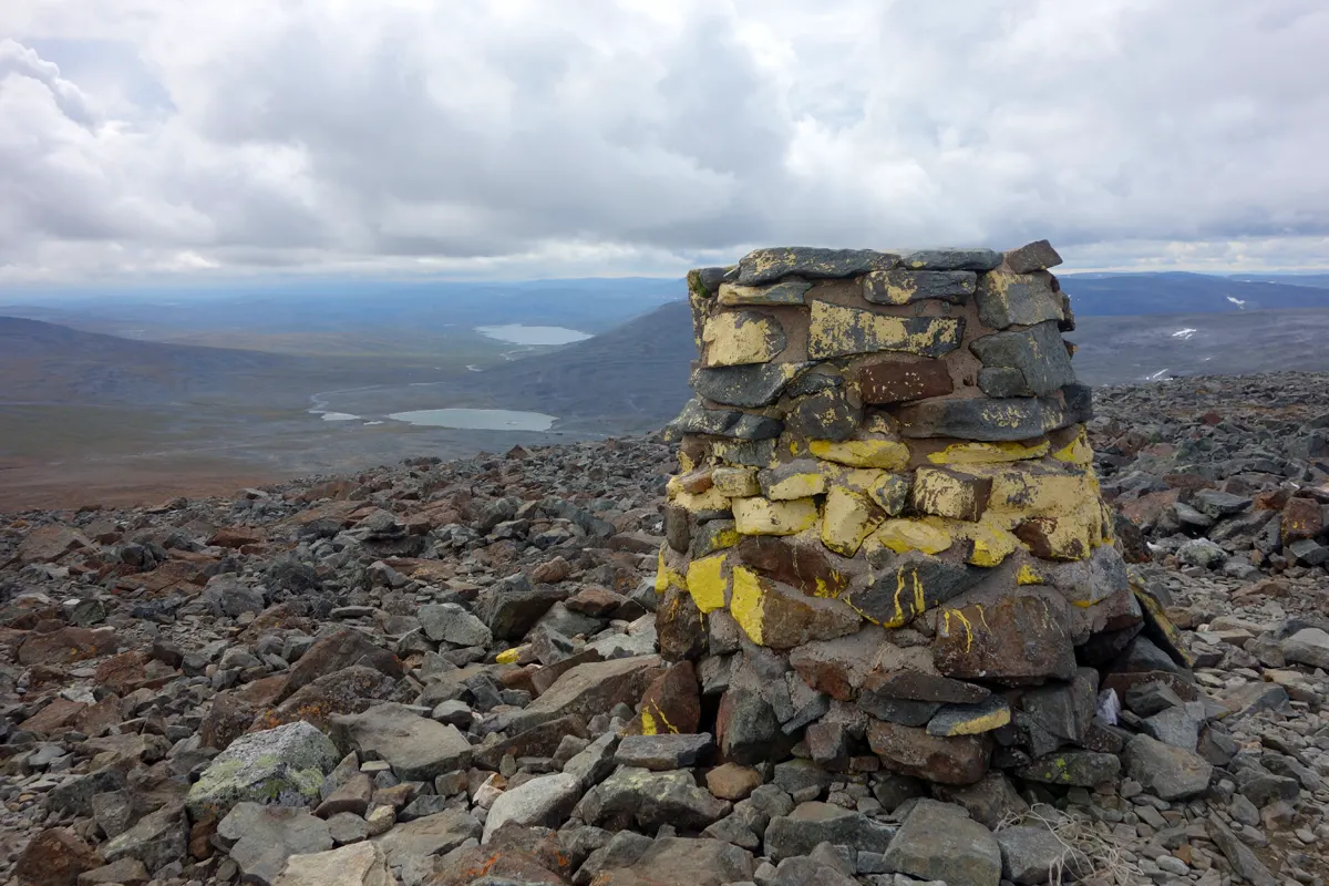 The top of Halti